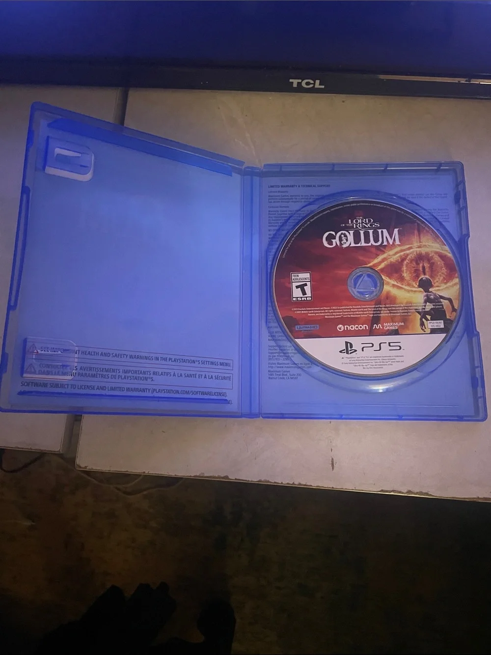 Sony PS5 The Lord of the Rings: Gollum - Blue Case
